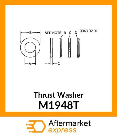 Thrust Washer M1948T