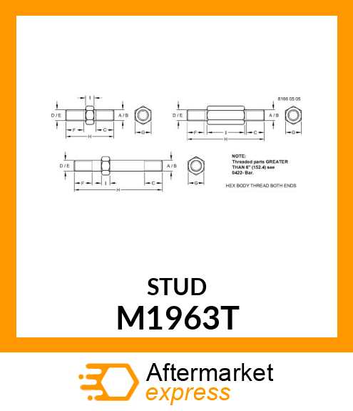 ROD ,BRAKE M1963T