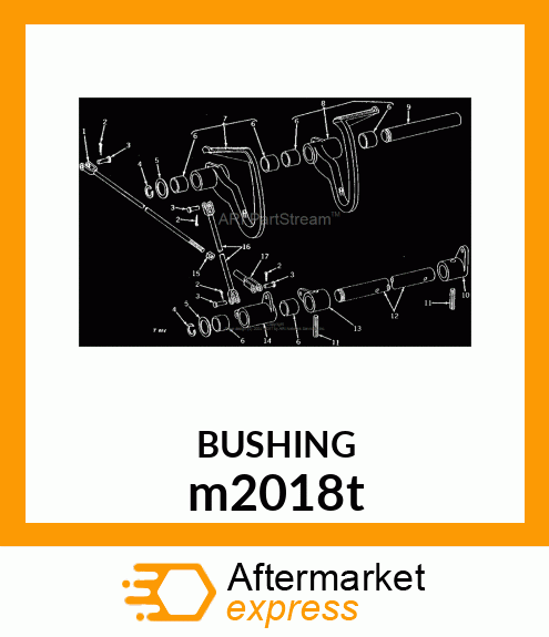 BUSHING m2018t