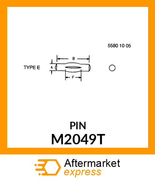 PIN,GROOVE M2049T