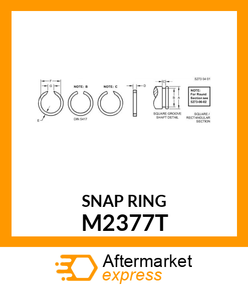 RING ,SNAP M2377T