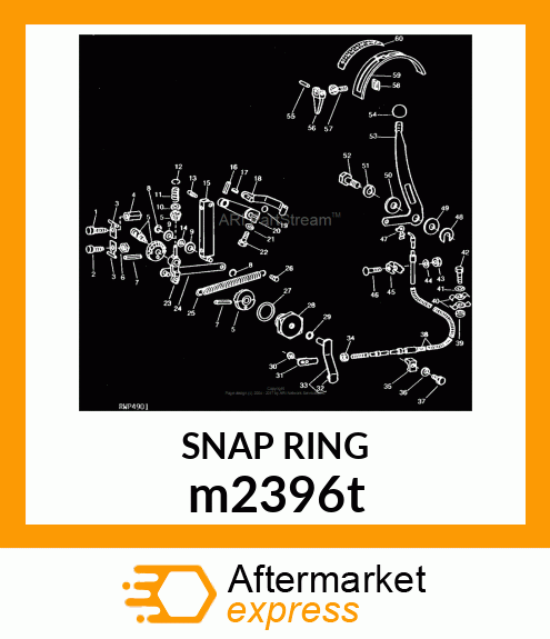 RING, RETAINING m2396t