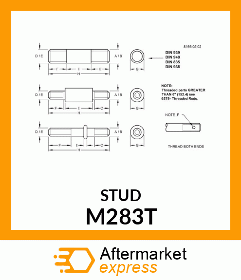 STUD M283T