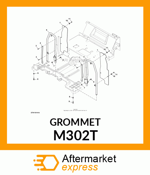 GROMMET M302T