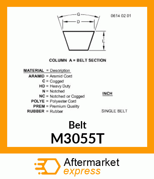 Belt M3055T