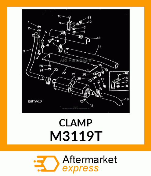 CLAMP M3119T