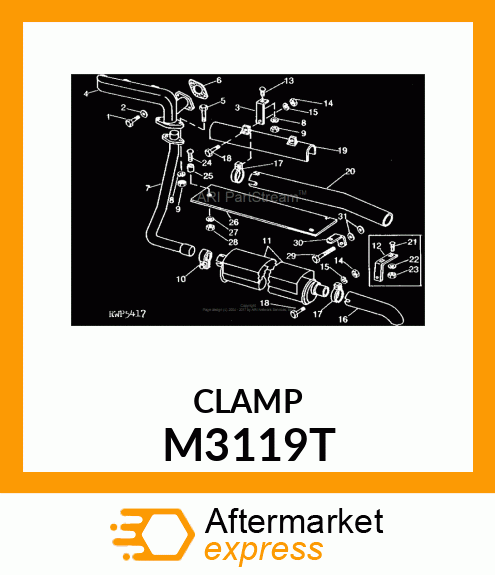 CLAMP M3119T