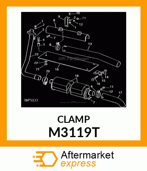 CLAMP M3119T