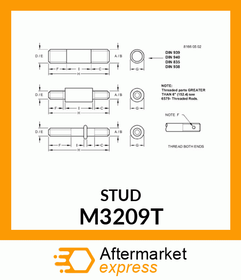 STUD M3209T