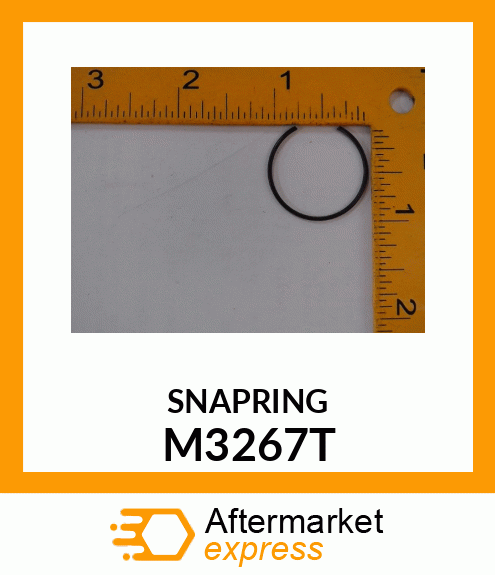 RING ,RETAINING M3267T