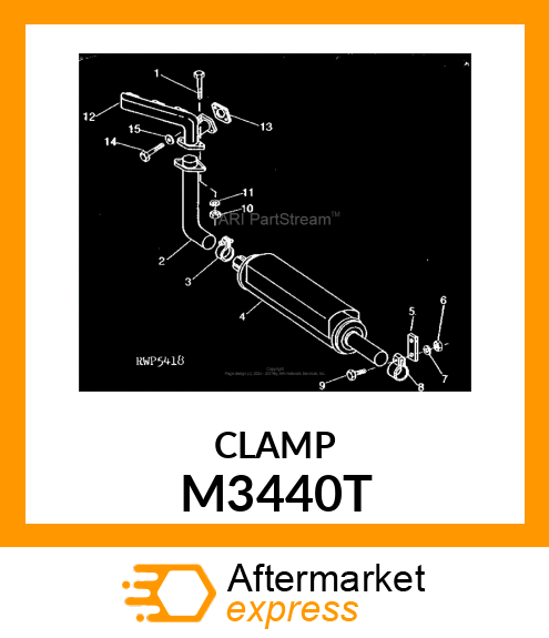 CLAMP M3440T