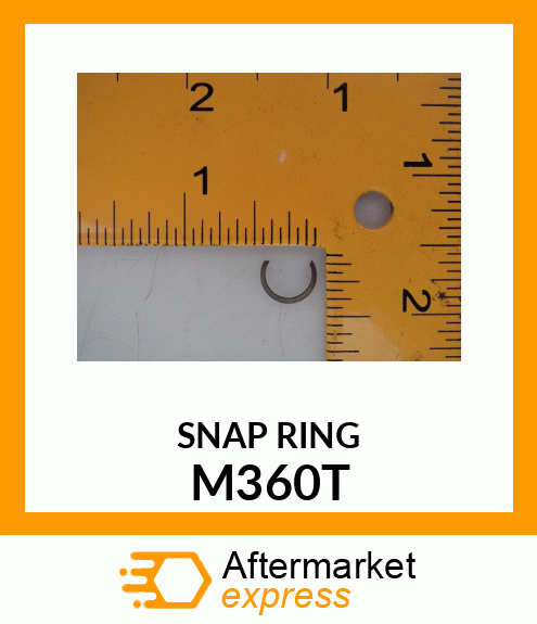 2PK Snap Ring M360T