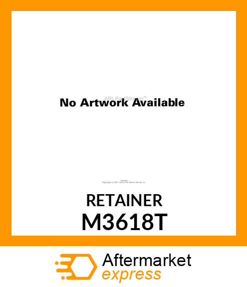 RETAINER,SEAL M3618T