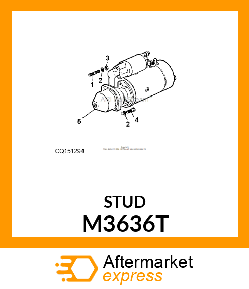 STUD M3636T