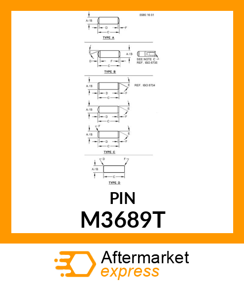 PIN,DOWEL M3689T