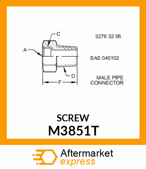 CONNECTOR M3851T