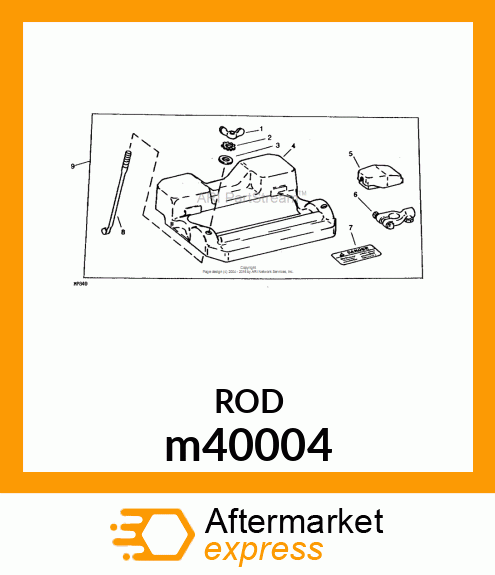 BOLT, BATTERY m40004