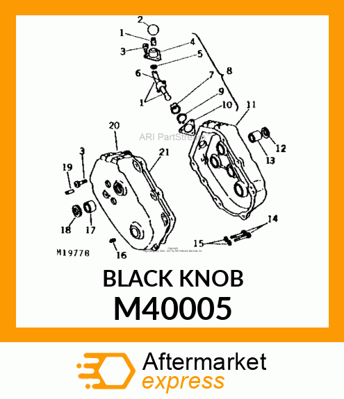 KNOB M40005