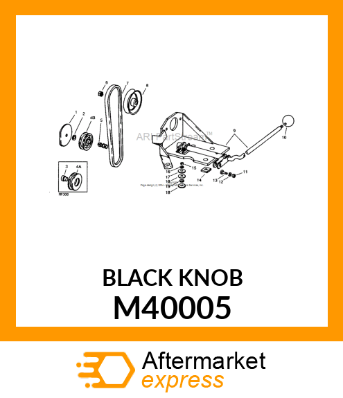 KNOB M40005