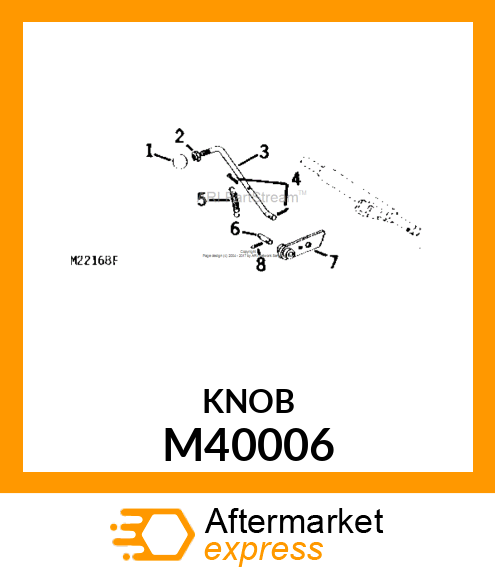 KNOB, BRAKE RELEASE M40006