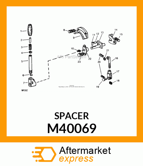 Handle M40069