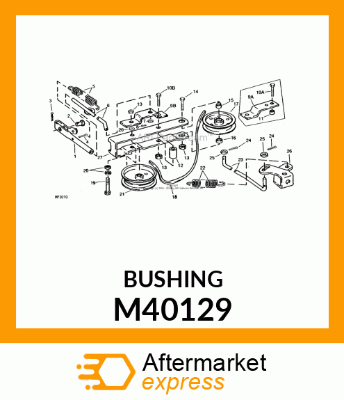 SPACER, IDLER M40129