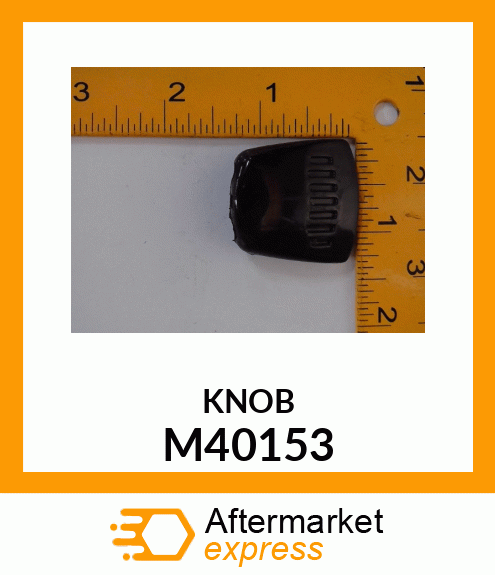 KNOB, CONTROL (BLACK) M40153