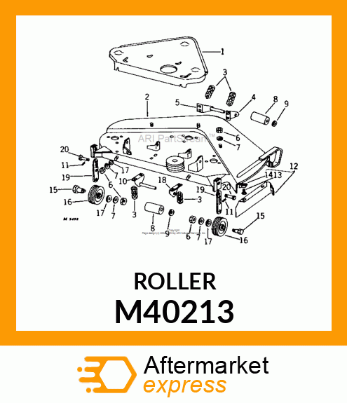 ROLLER M40213