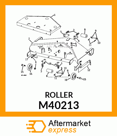 ROLLER M40213