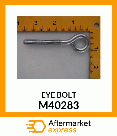 Spare part M40283 + EYEBOLT, BLADE SPRING