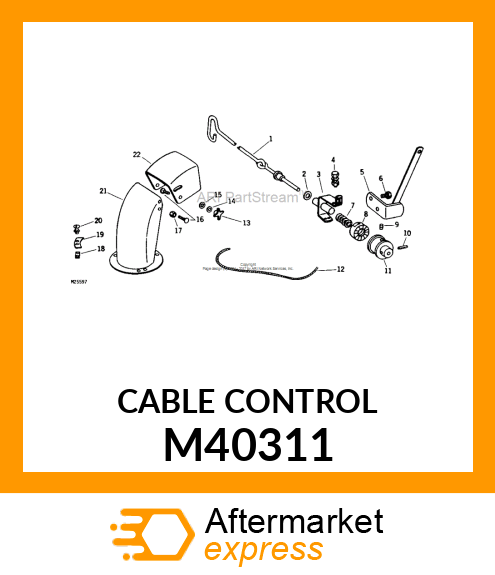 CABLE CONTROL M40311