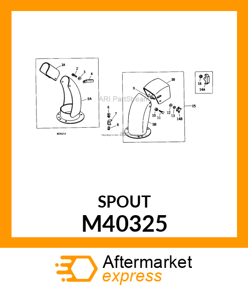 Spout - M40325