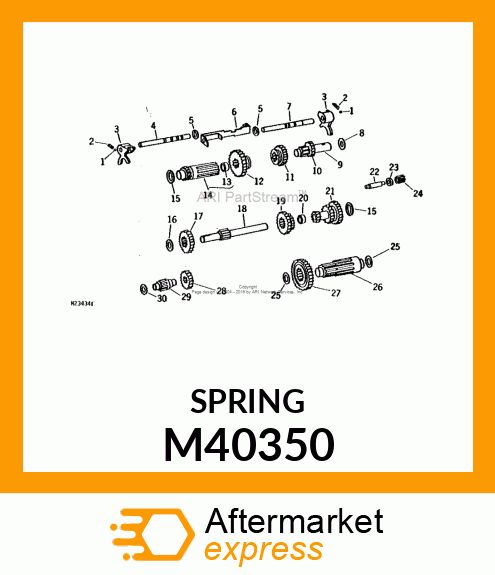 SPRING M40350