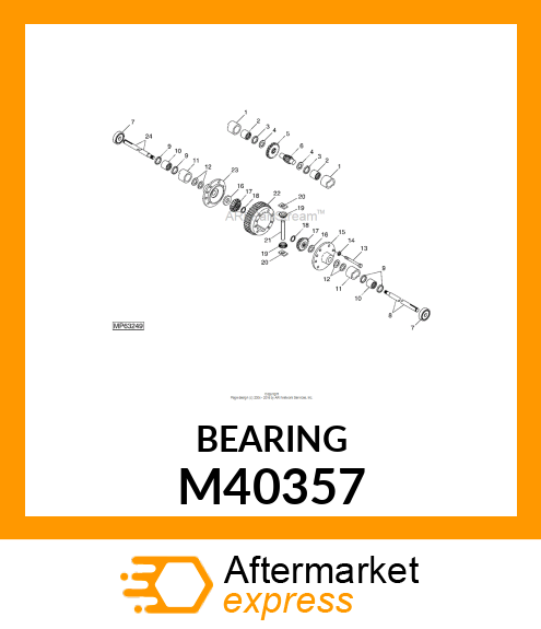 BEARING M40357