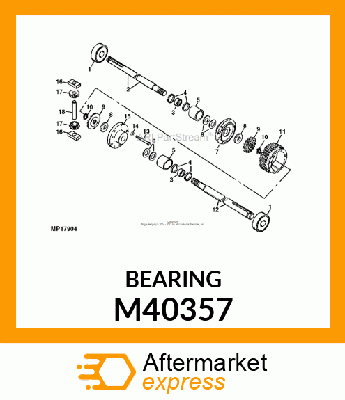 BEARING M40357