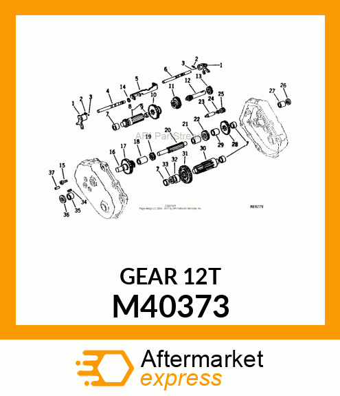 REVERSE IDLER M40373