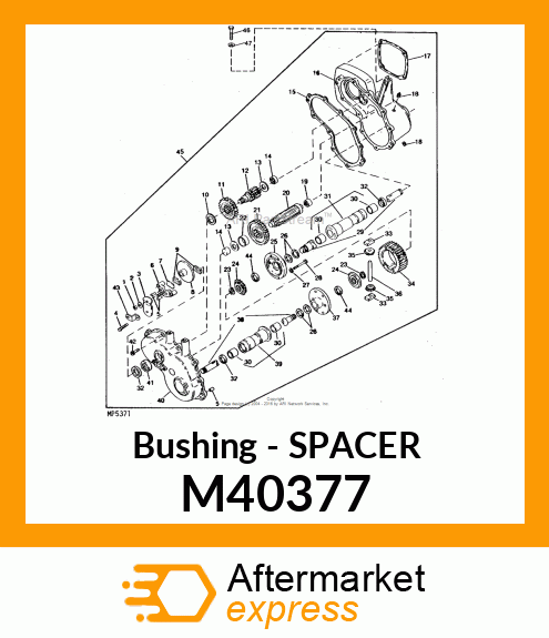 Bushing - SPACER M40377