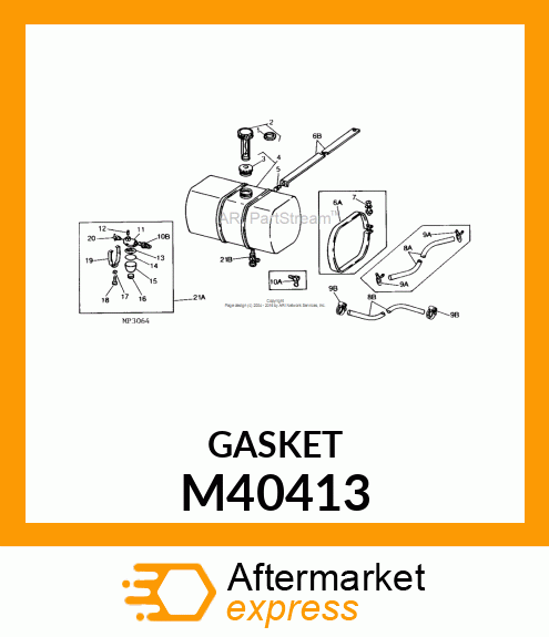 FILTER GASKET M40413