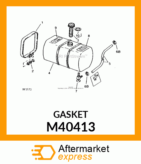 FILTER GASKET M40413