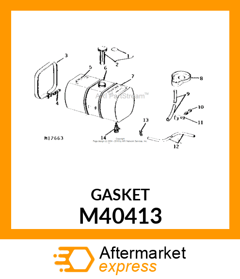 FILTER GASKET M40413