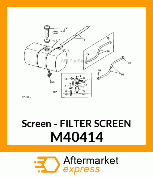 Screen - FILTER SCREEN M40414