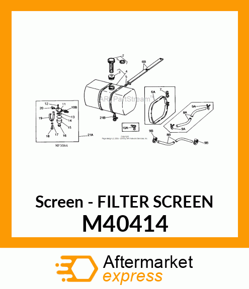 Screen - FILTER SCREEN M40414