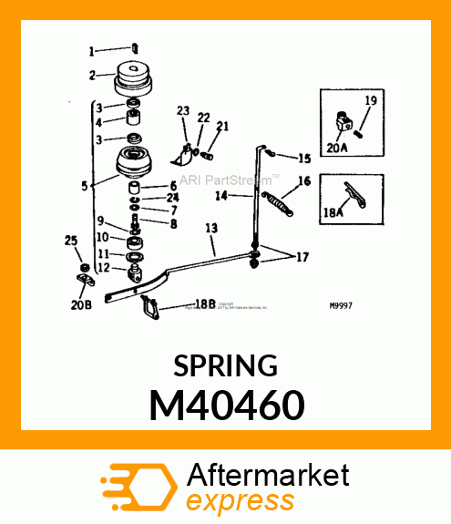 SPRING, TENSION M40460