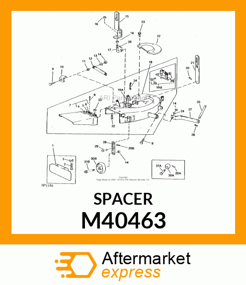 BUSHING, REAR PIVOT M40463