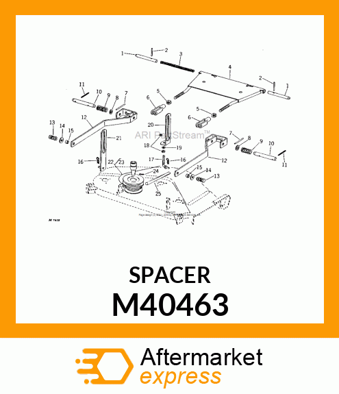 BUSHING, REAR PIVOT M40463