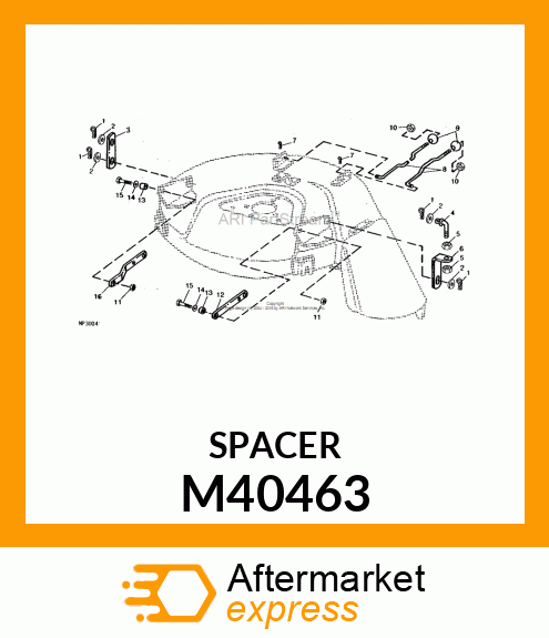 BUSHING, REAR PIVOT M40463