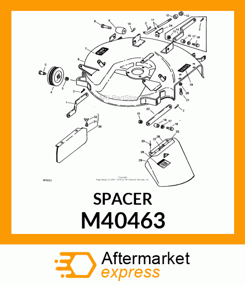 BUSHING, REAR PIVOT M40463