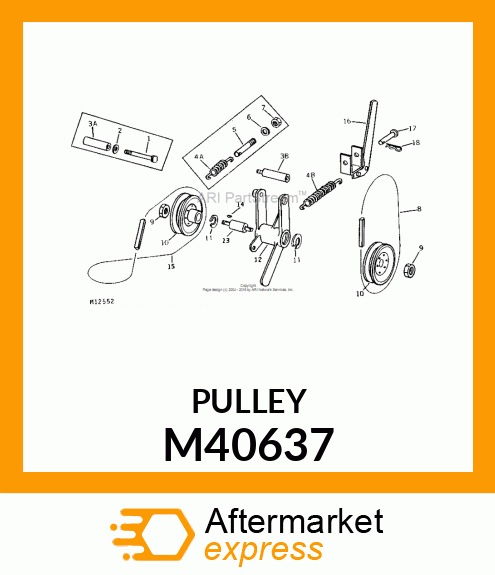 Pulley M40637