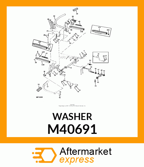 SPRING WASHER, WASHER, SPRING M40691