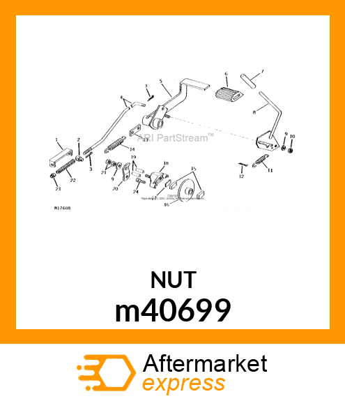 NUT, STOP m40699